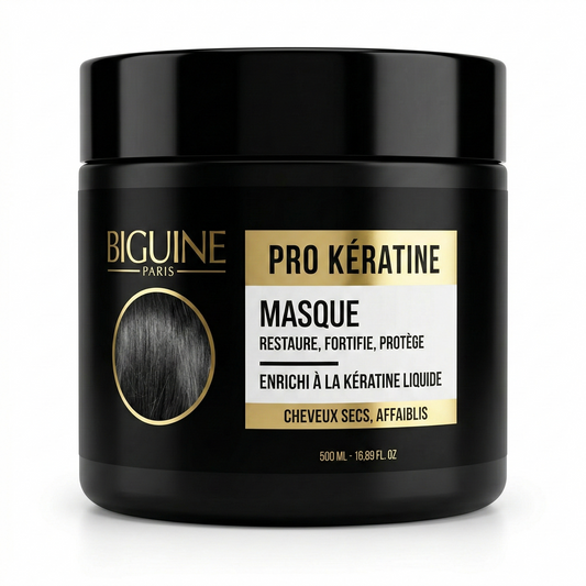 500ml Biguine Paris - Masque Pro Kératine Cheveux Secs Affaiblis