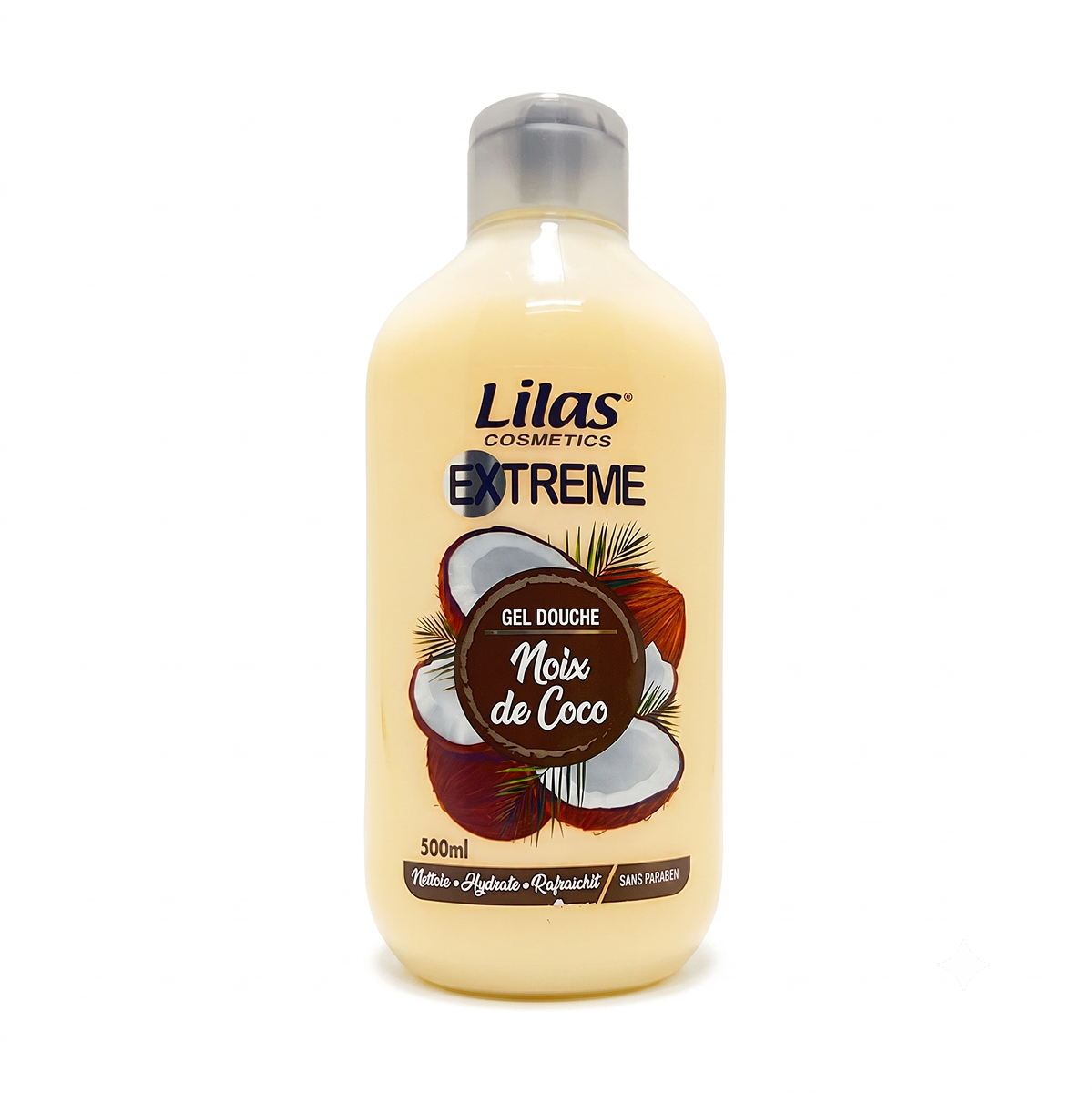 500 ml Lilas - Noix de Coco - Gel Douche Extreme