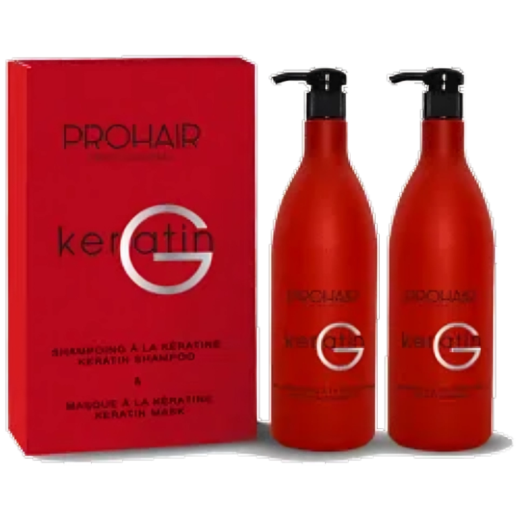 Prohair - Keratin G - Champú 1000ml + Mascarilla 1000ml