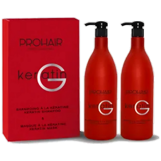 Prohair - Keratin G - Champú 1000ml + Mascarilla 1000ml