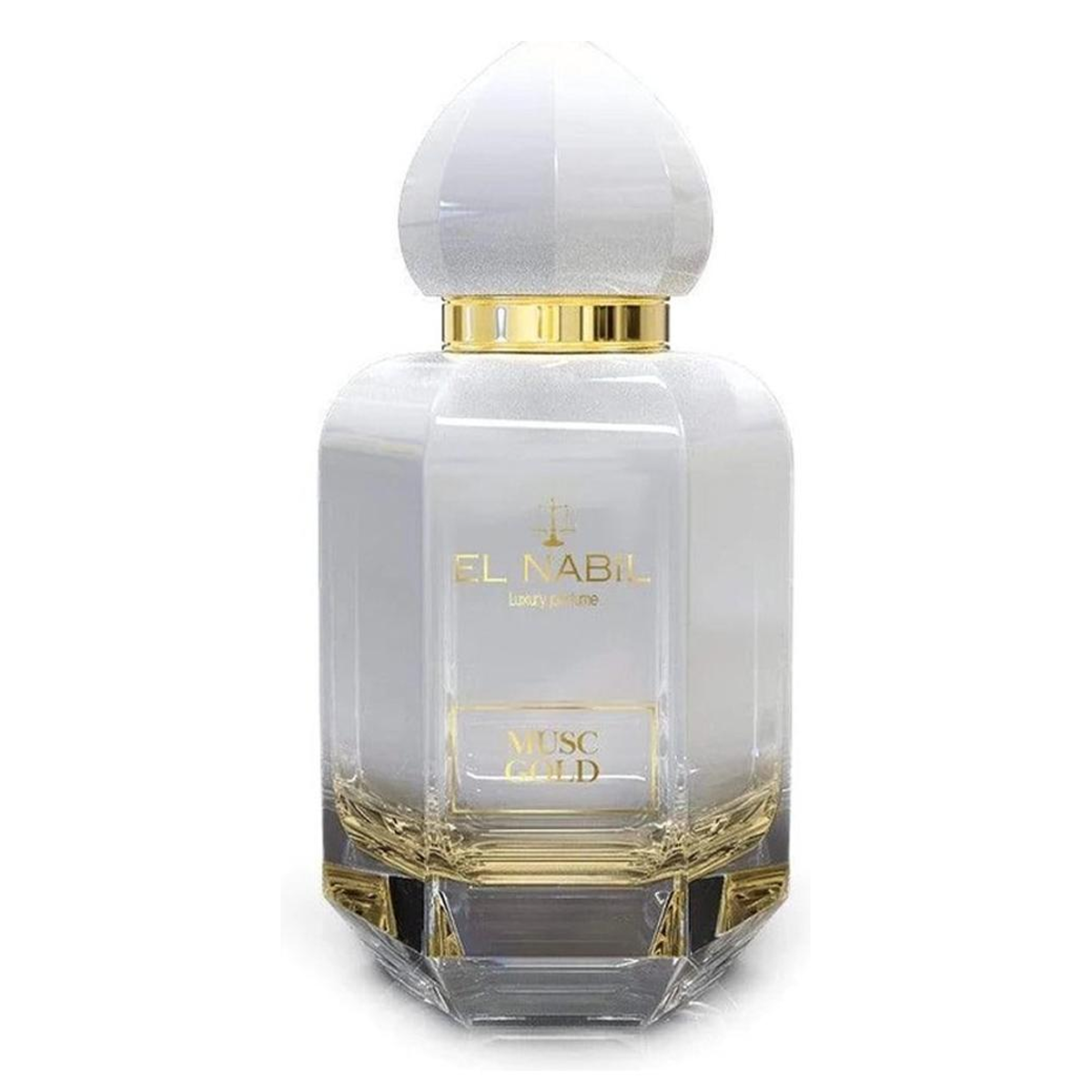 2 * 65 ml el Nabil - Musc Gold - Eau de Parfum Unisex
