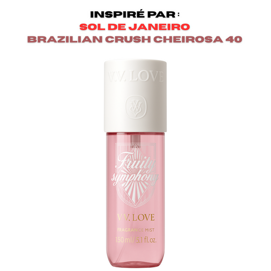 12*150ml Vv Love - Fruity Symphony - Body Mist para Mujer