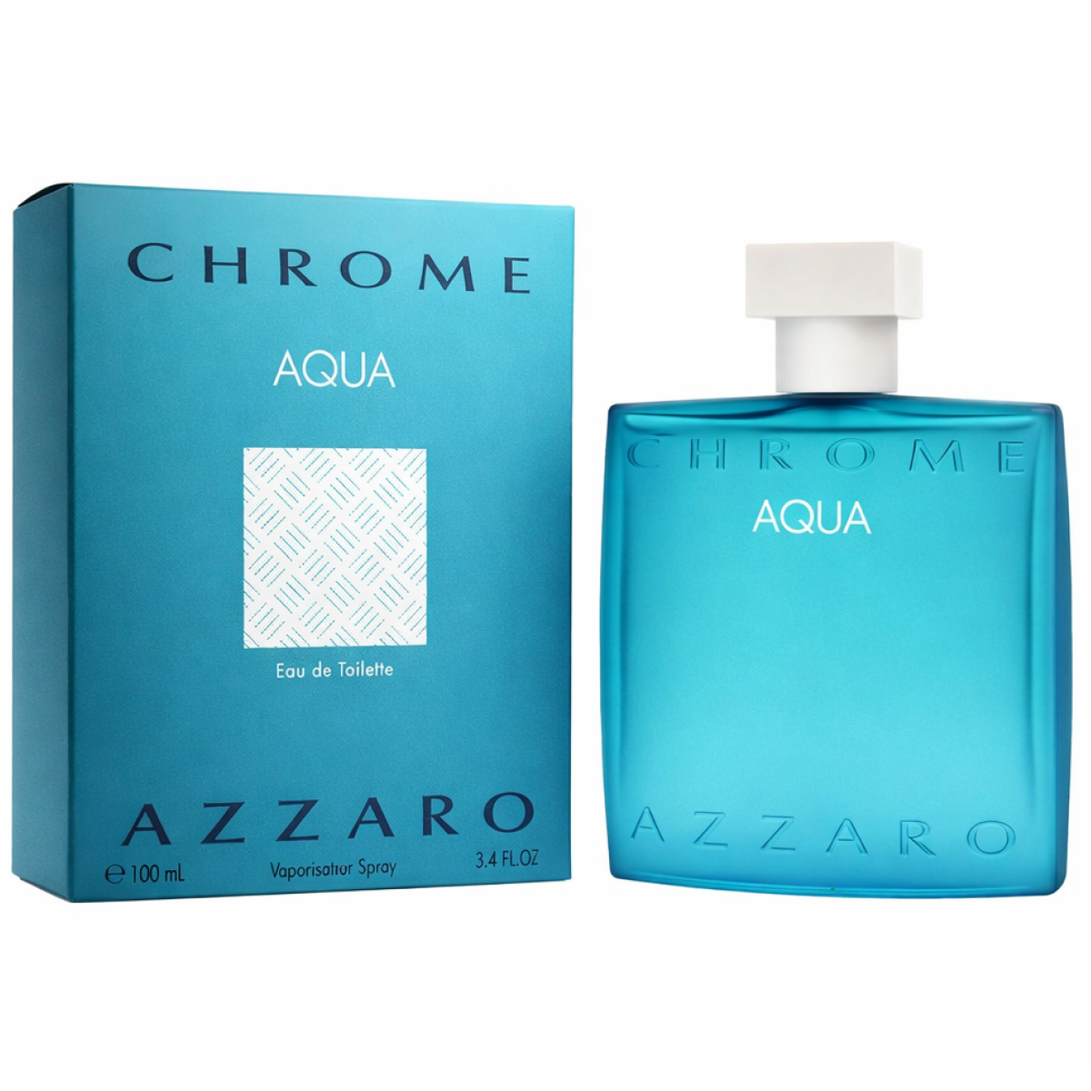 100 ml Azzaro - Chrome Aqua - Eau de Toilette pour homme