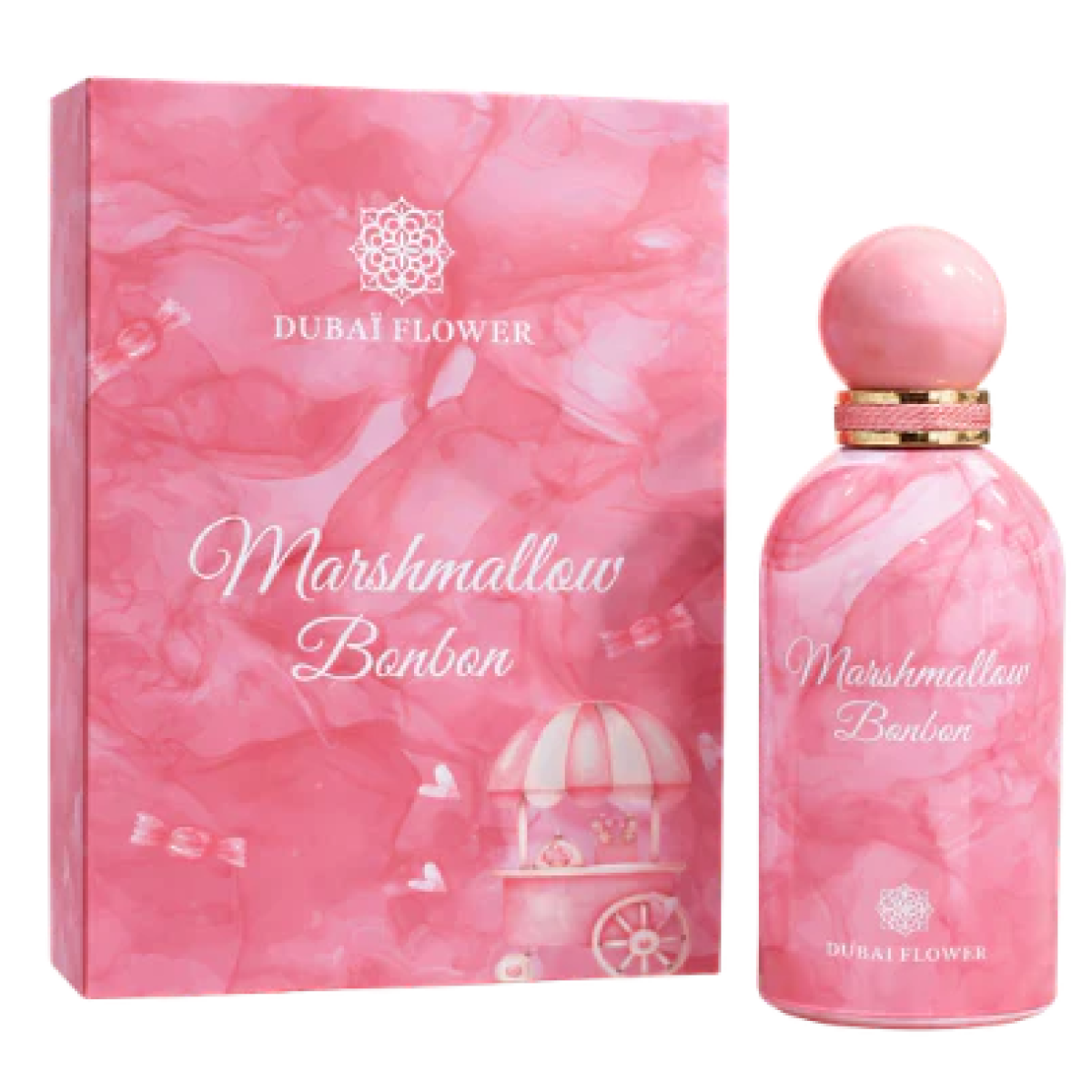 100ml Dubaï Flower - Marshmallow Bonbon - Extrait de Parfum Mixte