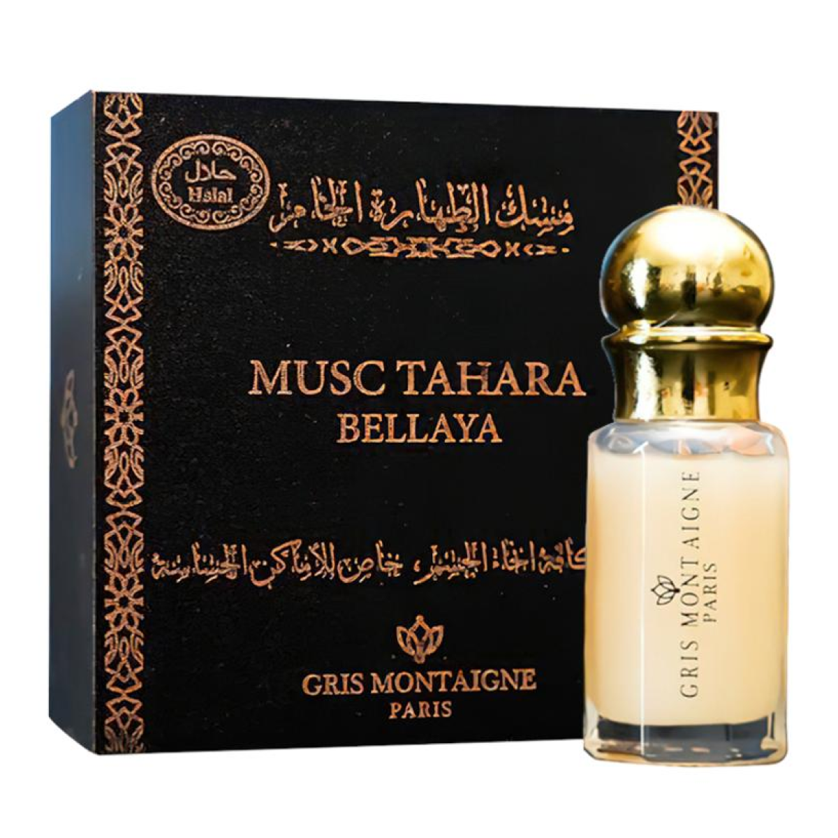 12 ml Gris Montaigne - Musc Tahara Bellaya - Parfum Concentré