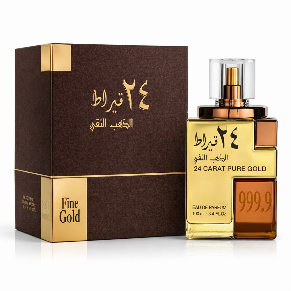 100ml Lattafa - 24 Carats Pure Gold - Eau de Parfum Mixte