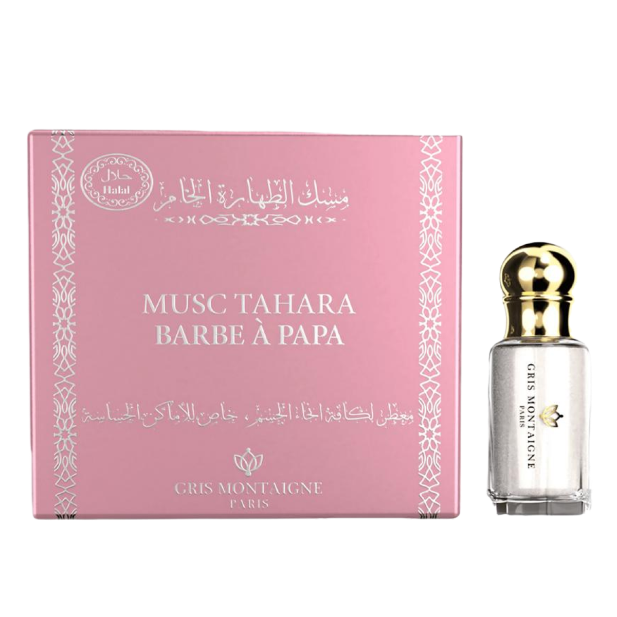 4*12ml Gris Montaigne - Musc Tahara Barbe à Papa - Parfum Concentrado