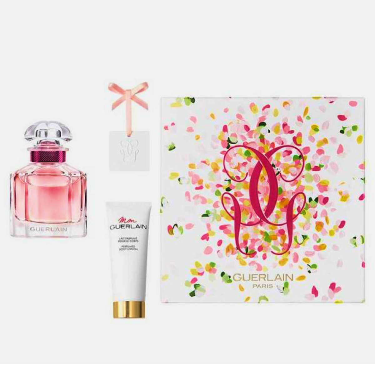 Guerlain - Mon Bloom Of Rose - Eau de Toilette 50ml + Body Lotion 75ml + Ceramic Parfum