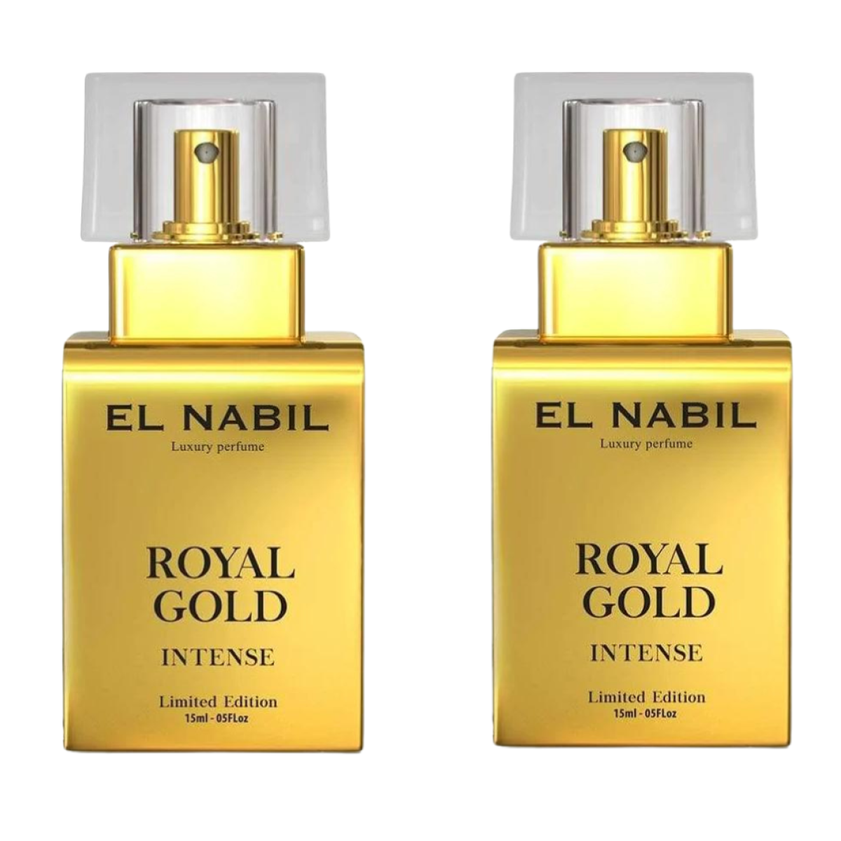 2 * 15 ml el Nabil - Royal Gold - Eau de Parfum Intense Unisex