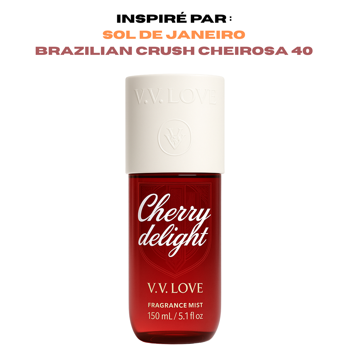 12*150ml Vv Love - Cherry Delight - Body Mist para Mujer