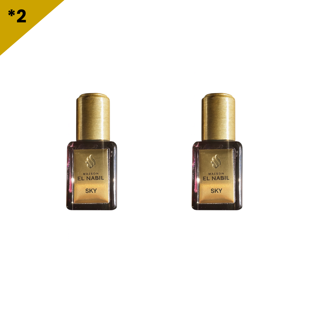 12*5ml el Nabil - Sky - Parfum Concentrado Sans Alcool