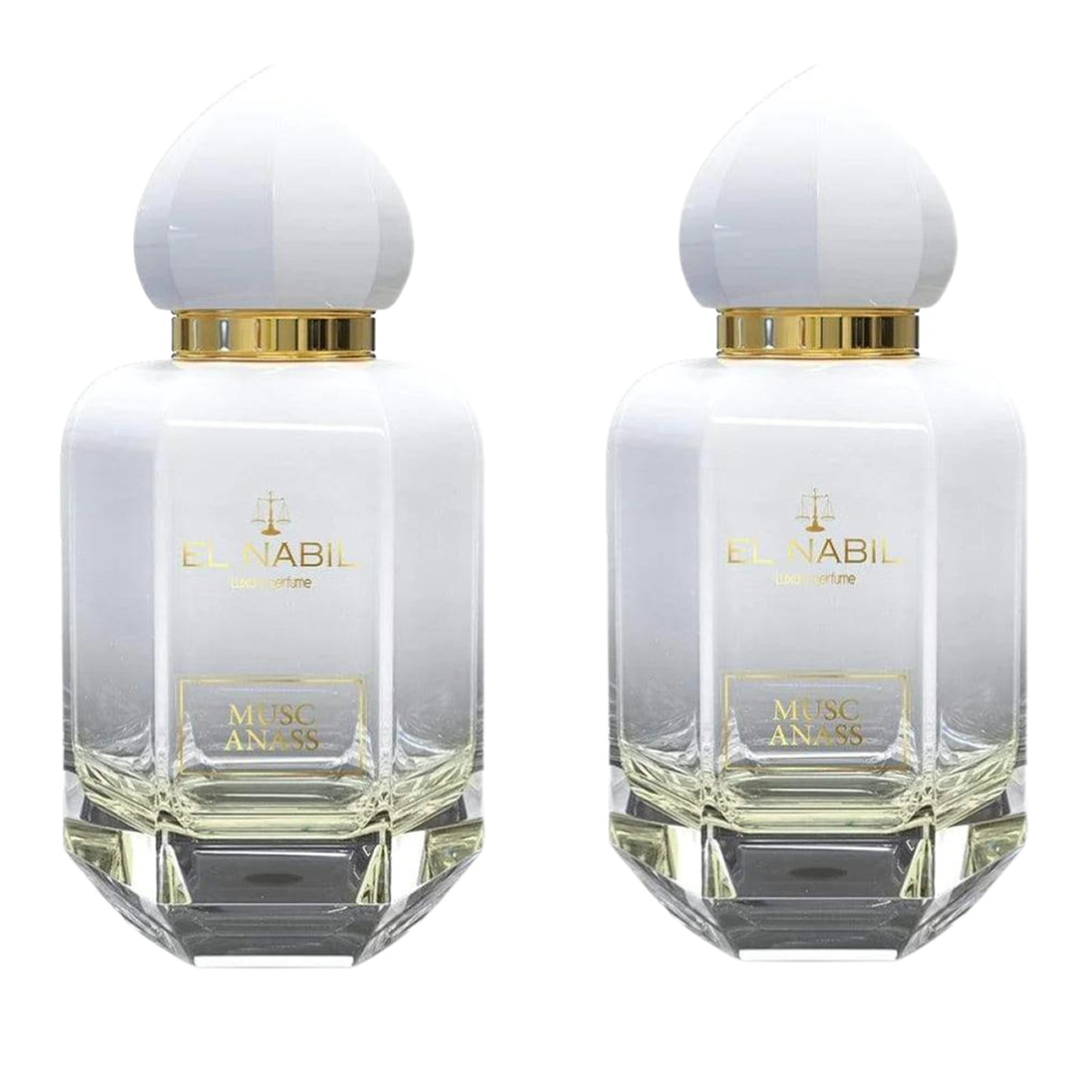 2 * 65 ml el Nabil - Musc Anass - Eau de Parfum Unisex