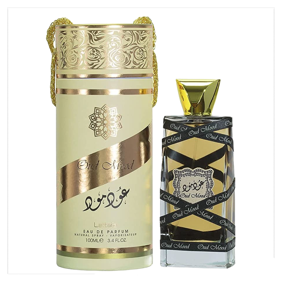 100 ml Lattafa - Oud Mood - Eau de Parfum de Dubai Mixte