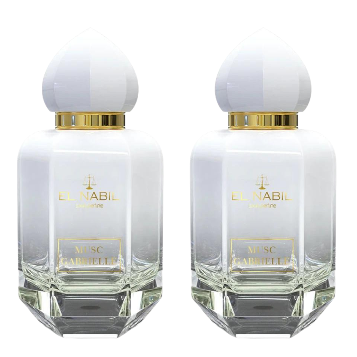 2 * 65 ml el Nabil - Musc Gabrielle - Eau de Parfum para Hombre