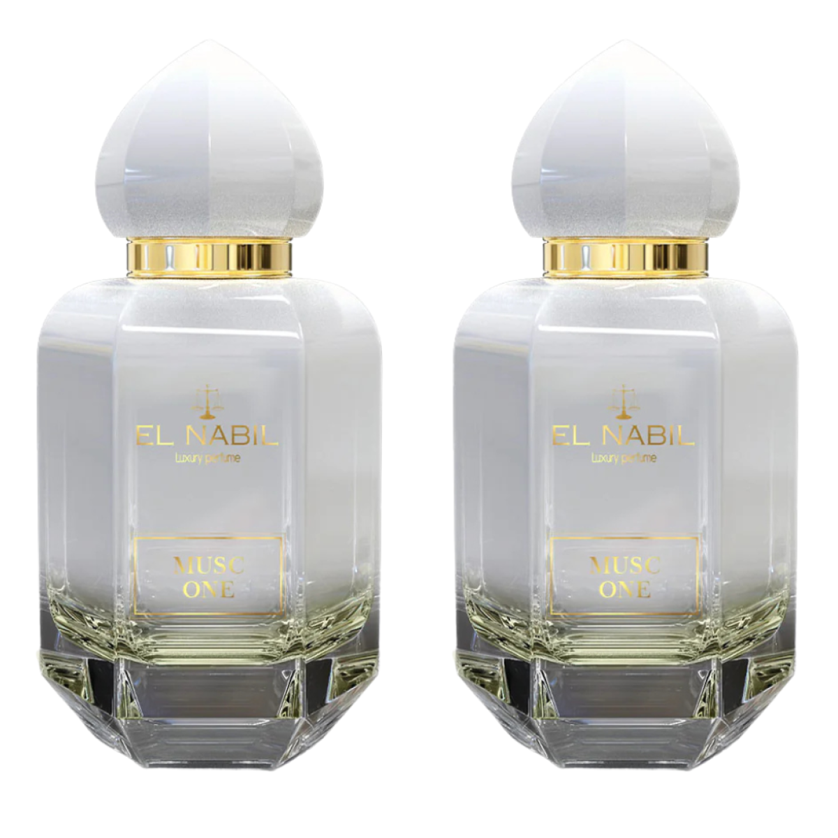 2 * 65 ml el Nabil - Musc One - Eau de Parfum Unisex