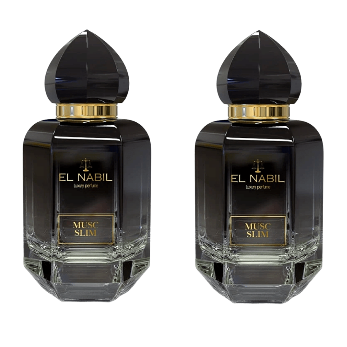 2 * 65 ml el Nabil - Musc Slim - Eau de Parfum Unisex