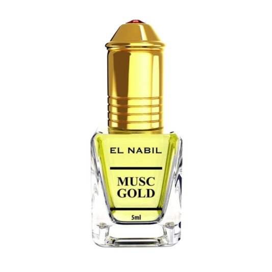 12*5ml el Nabil - Musc Gold - Parfum Concentrado Sans Alcool