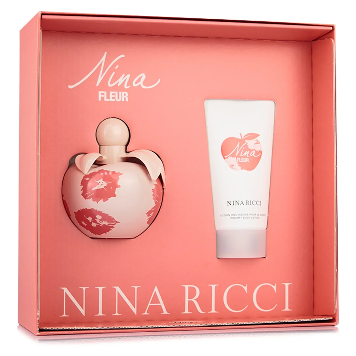 80ml Nina Ricci - Coffret Nina Fleur EDT 80ml + Lait de corps 75ml