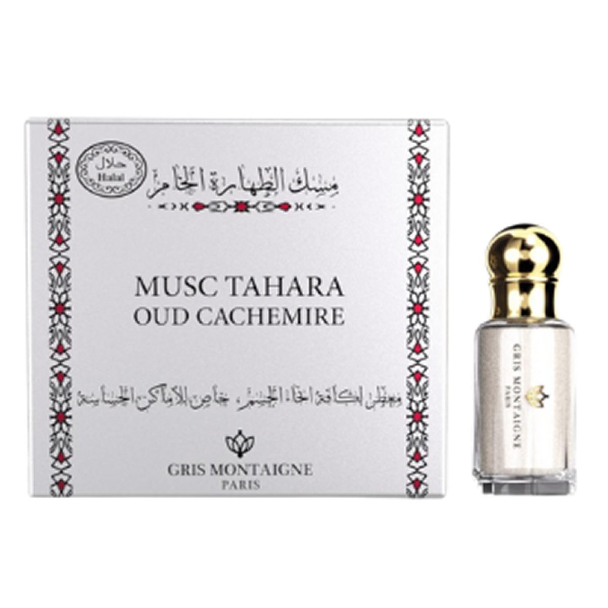 12ml Gris Montaigne - Musc Tahara Rouh Al Arab - Parfum Concentré