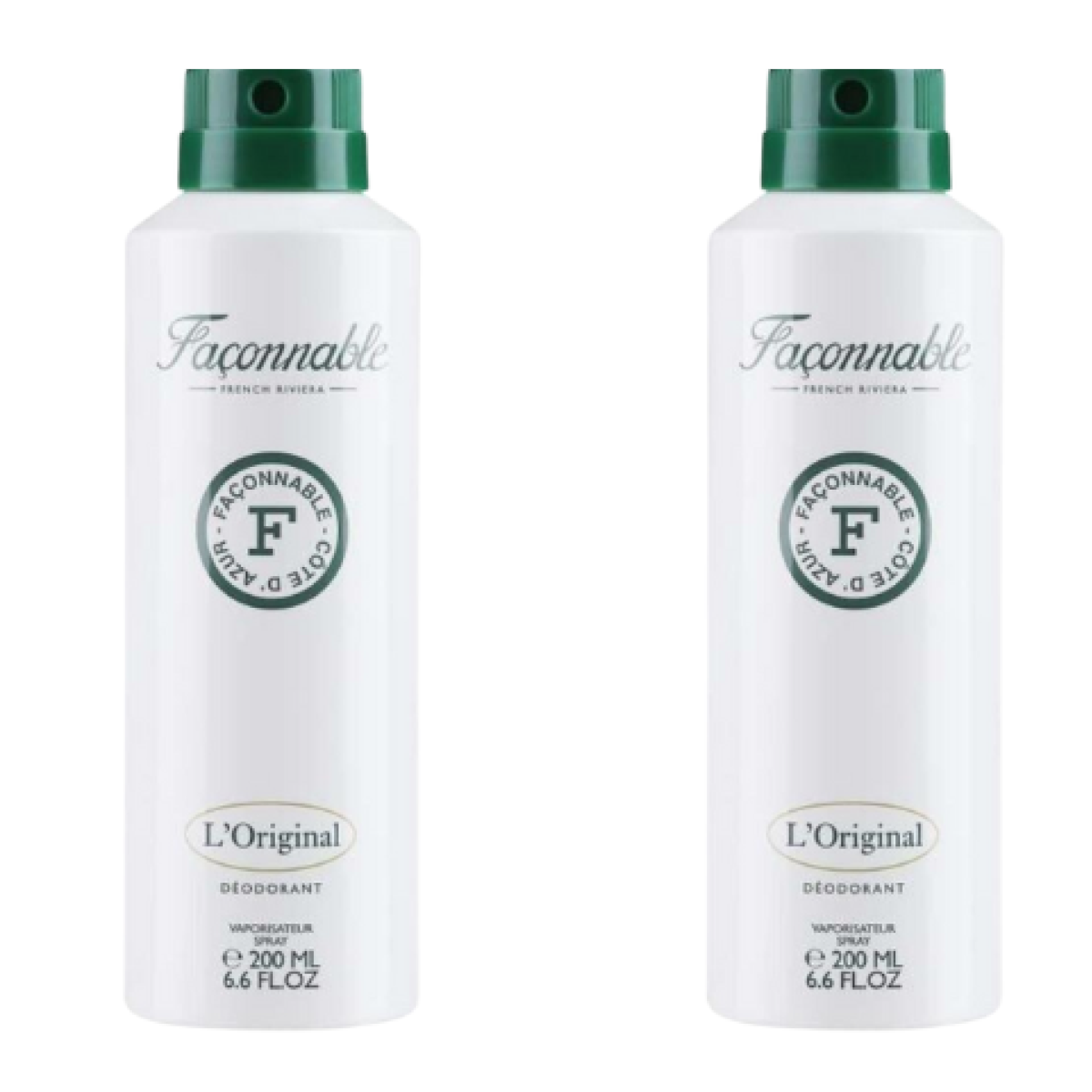 6*200ml Façonnable - L'original - Desodorante para Hombre