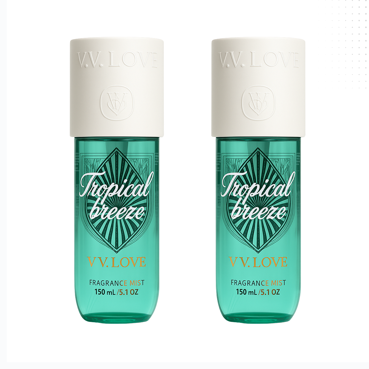 12*150ml Vv Love - Tropical Breeze - Body Mist para Mujer
