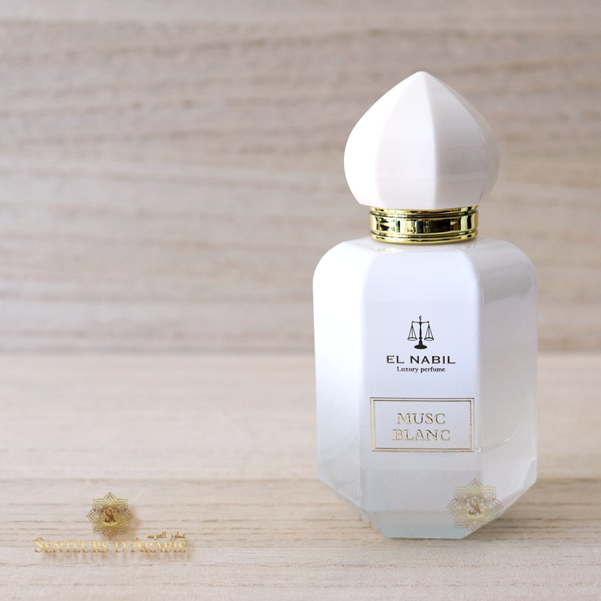 *2 el Nabil - Musc Blanc - Eau de Parfum Unisex
