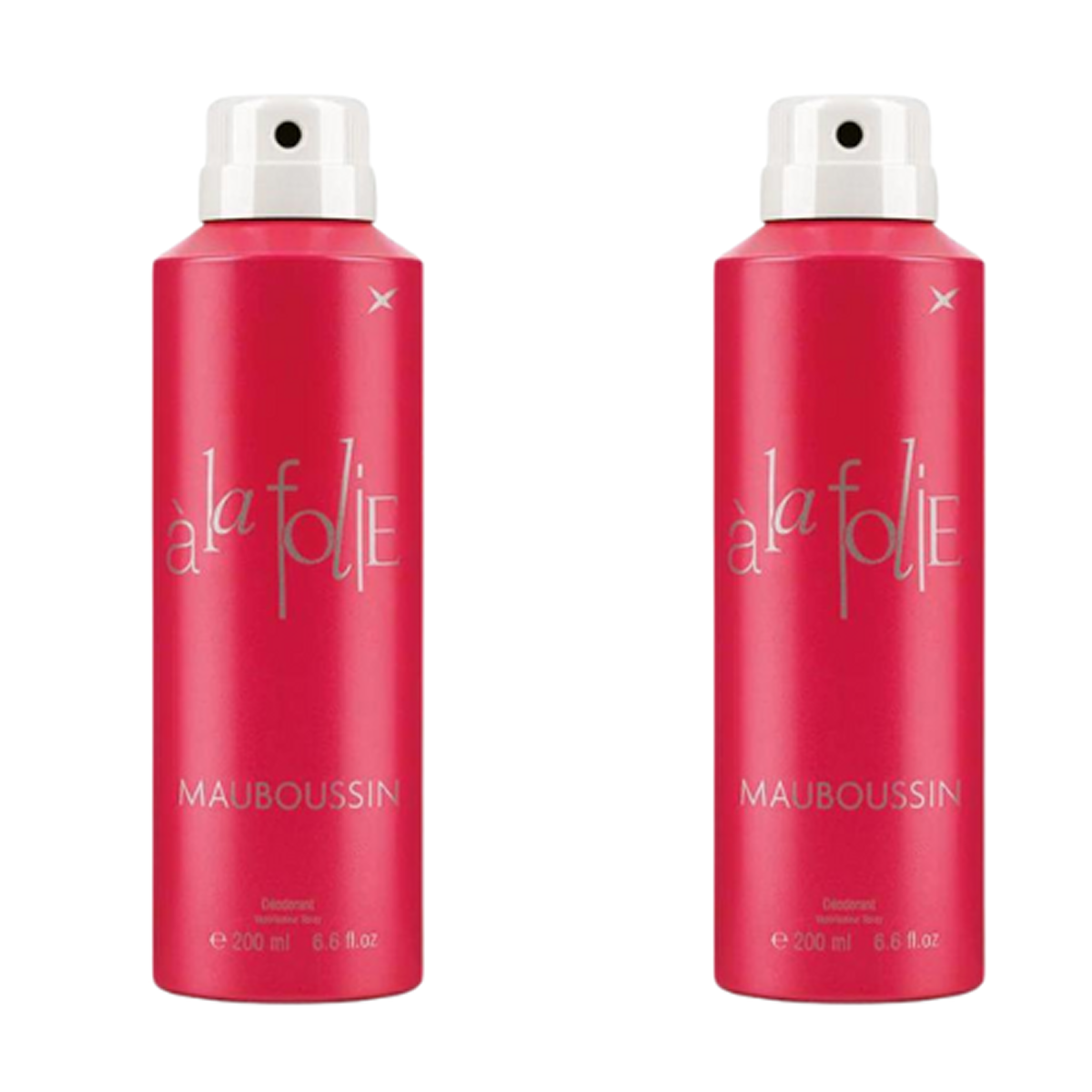 6*200ml Mauboussin - a la Folie - Desodorante para Mujer