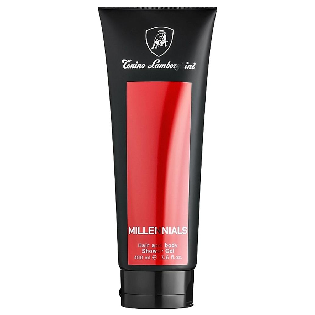 4 Gel de Ducha de 4 couleurs 1600ml total Lamborghini - Gel de Ducha Cuerpo et Cabello