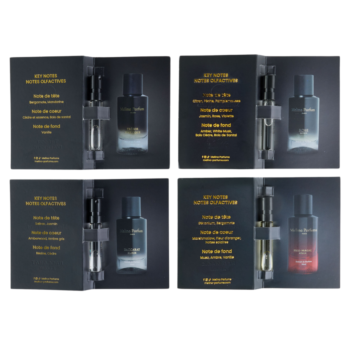 50ml Melina Parfums - Opéra Secret - Extrait de Parfum Mixte