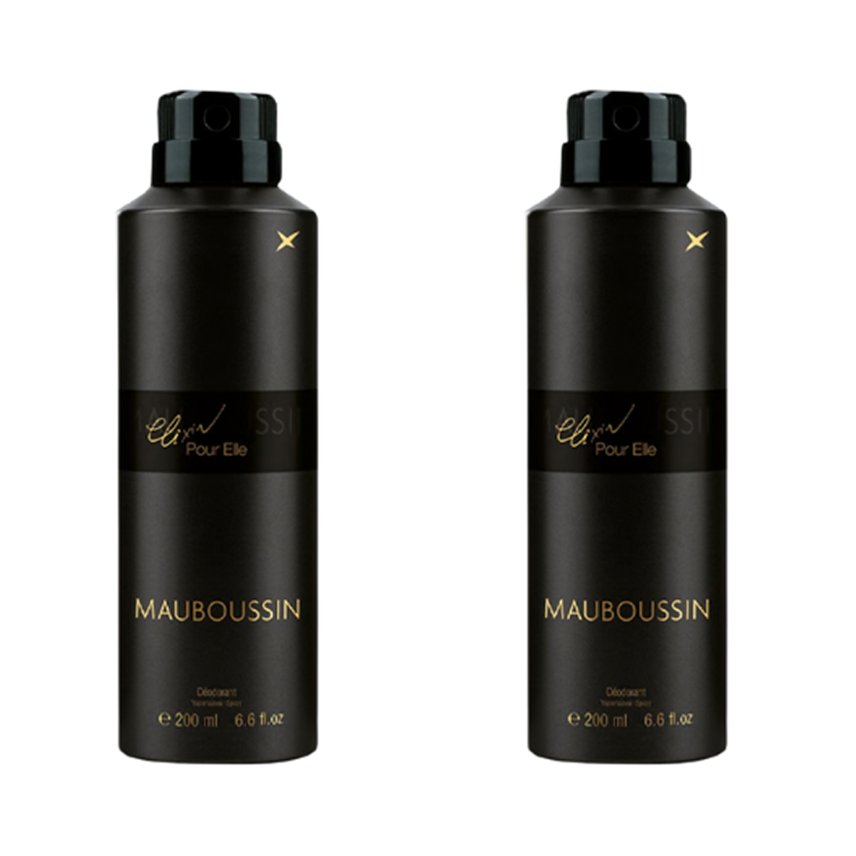 6*200ml Mauboussin - Elixir pour Elle - Desodorante para Mujer