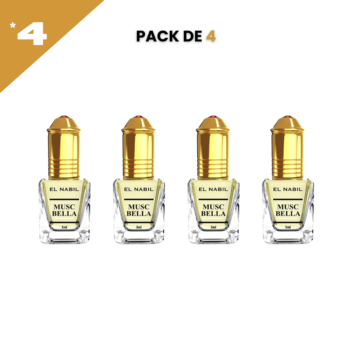 12*5ml el Nabil - Musc Coco - Parfum Concentrado Sans Alcool 12*5ml