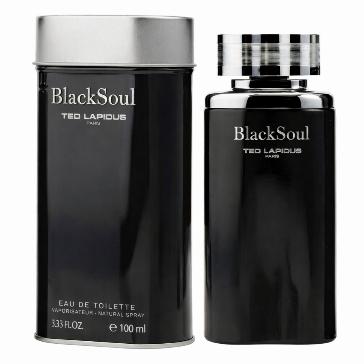 100 ml Ted Lapidus - Black Soul - Eau de Toilette pour homme