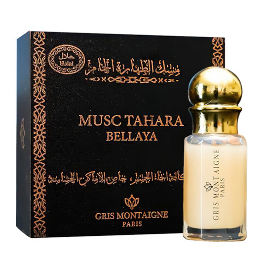 4*12ml Gris Montaigne - Musc Tahara Bellaya - Parfum Concentrado