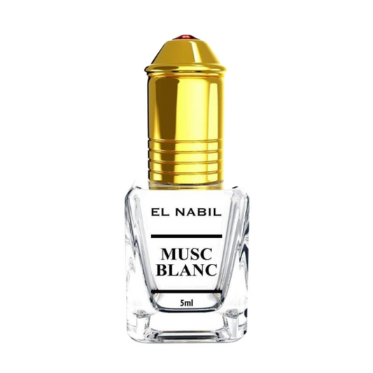 12*5ml el Nabil - Musc Blanc - Parfum Concentrado Sans Alcool 12*5ml