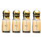 4*12ml Gris Montaigne - Musc Tahara Bellaya - Parfum Concentrado