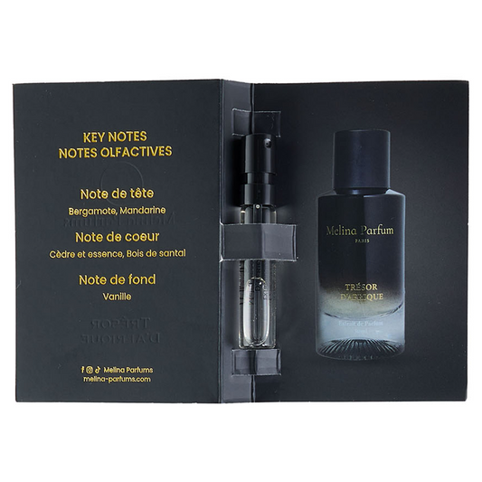 2ml Melina Parfums - échantillons Trésor d'afrique