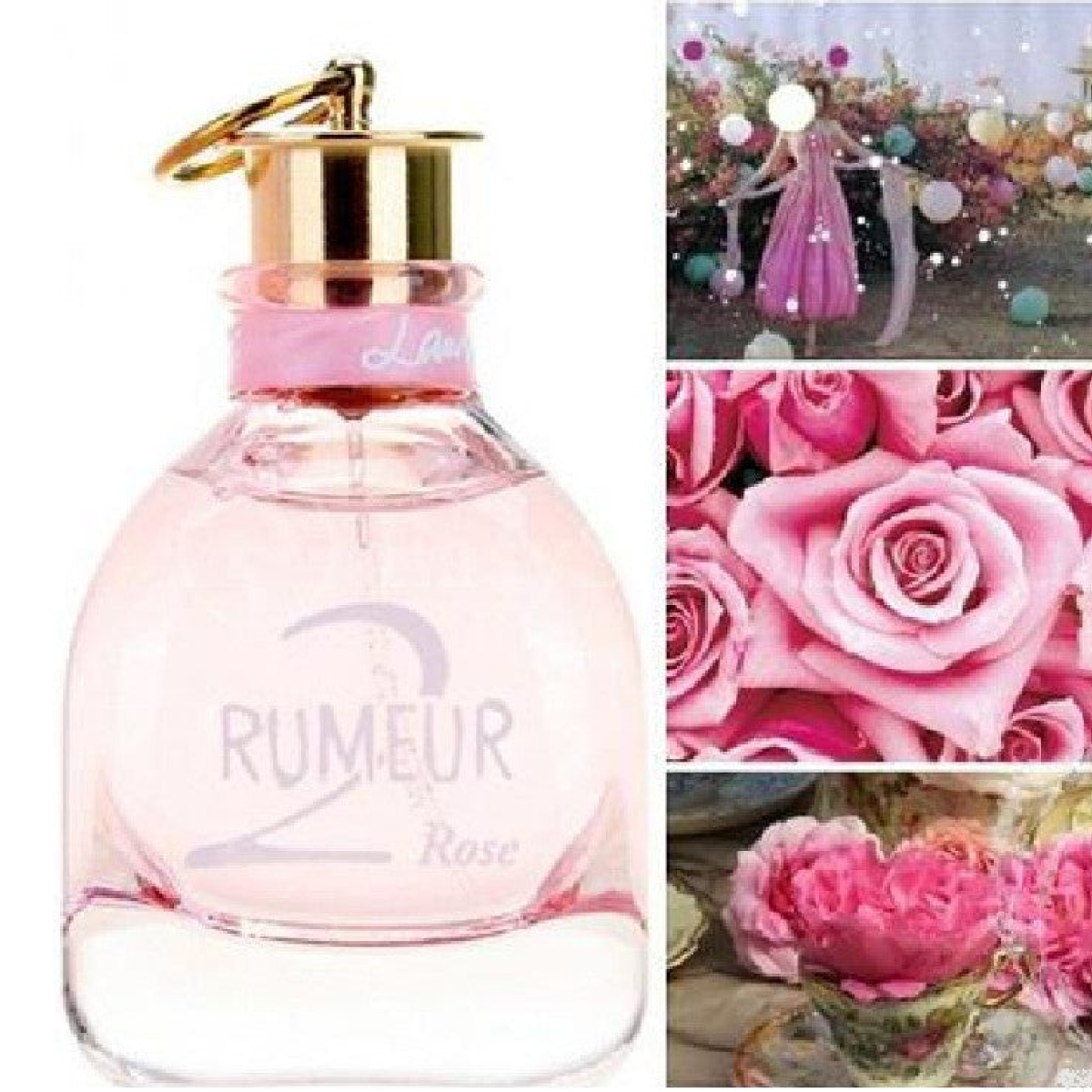 100 ml Lanvin - Rumeur 2 Rose - Eau de Parfum pour femme