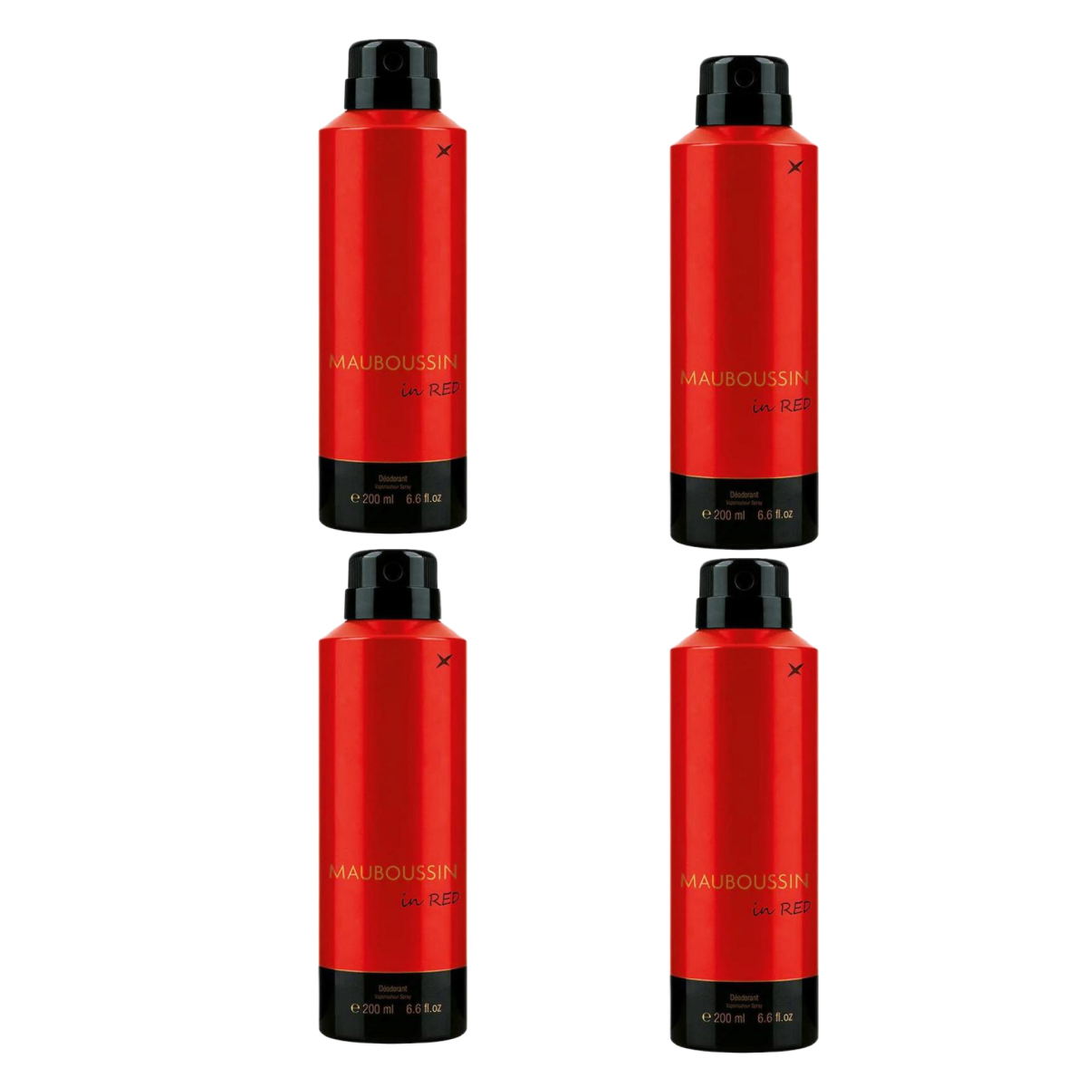 * 6 Mauboussin - In Red - Desodorante para Mujer