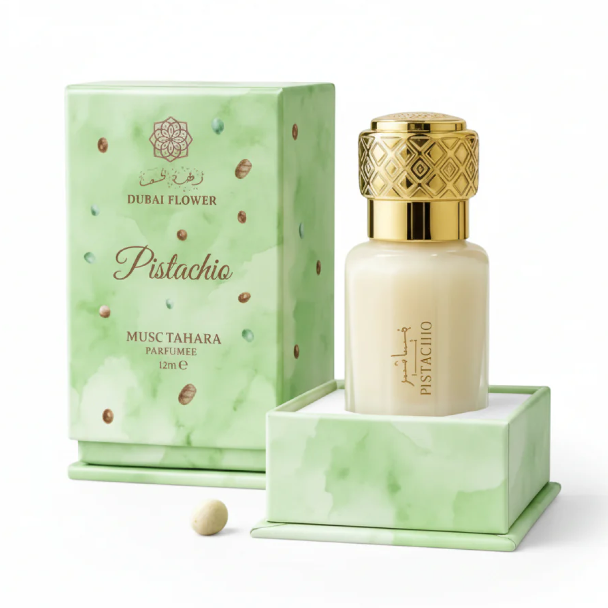 12ml Dubaï Flower - Musc Tahara Pistachio - Concentré de Parfum