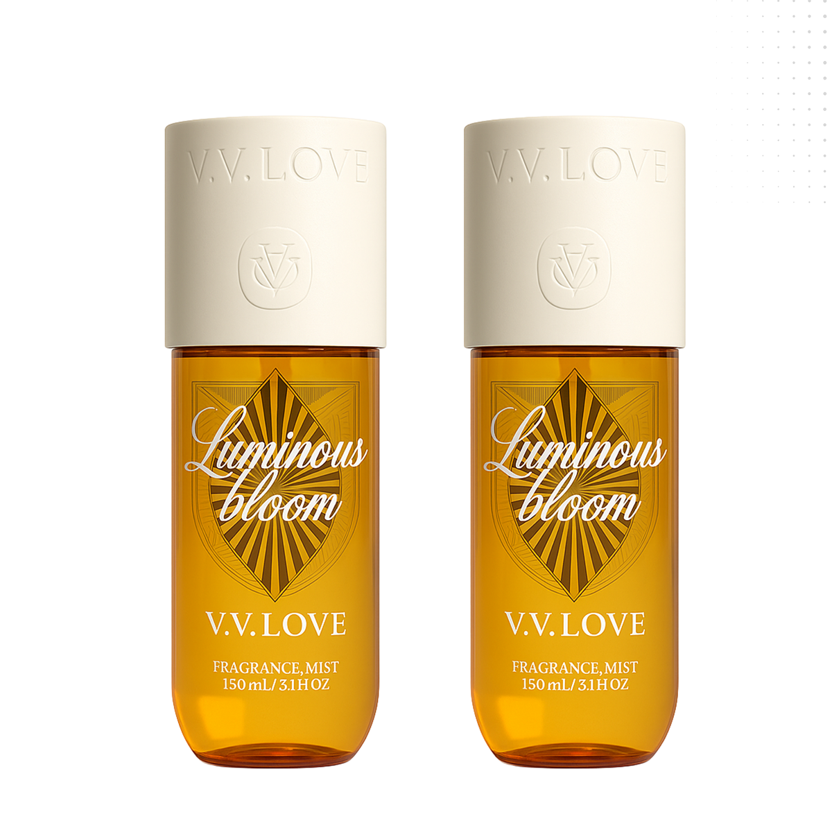 12*150ml Vv Love - Luminous Bloom - Body Mist para Mujer