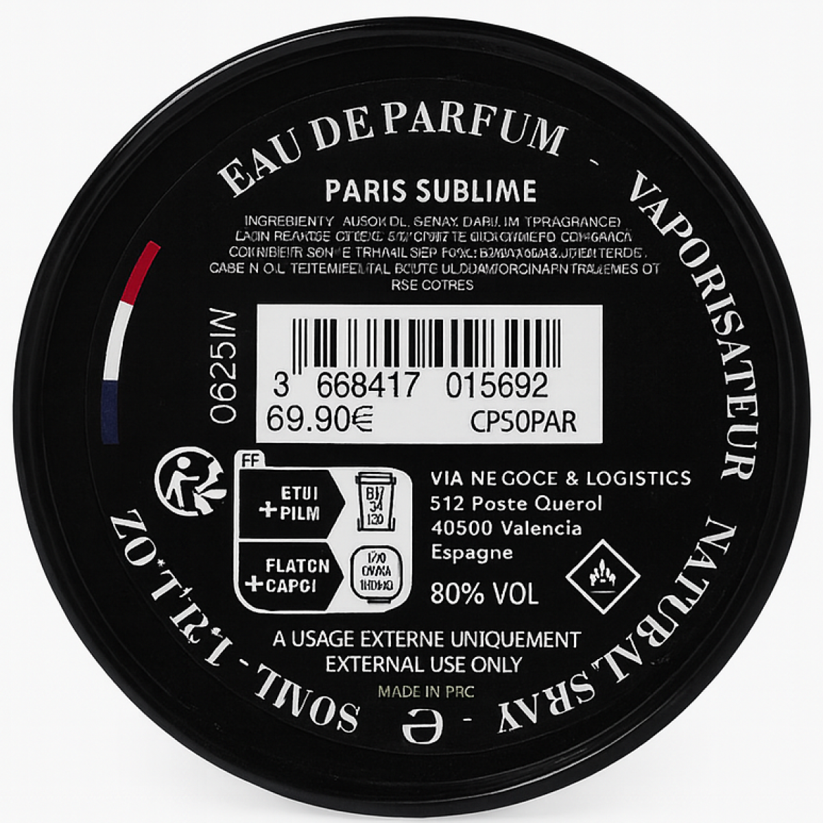 50ml Collection Privée - Paris Sublime - Eau de parfum mixte