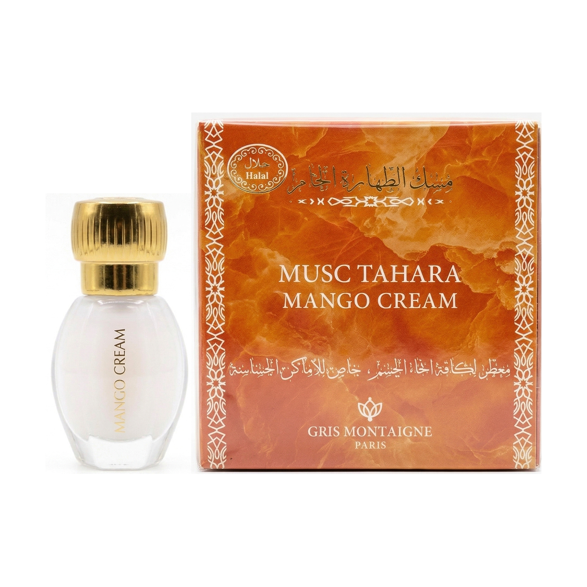 12ml * 4 Gris Montaigne - Musc Tahara Mango Cream - Concentré de Parfum