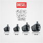 125 ml Diesel - Only The Brave Tattoo - Eau de Toilette pour homme