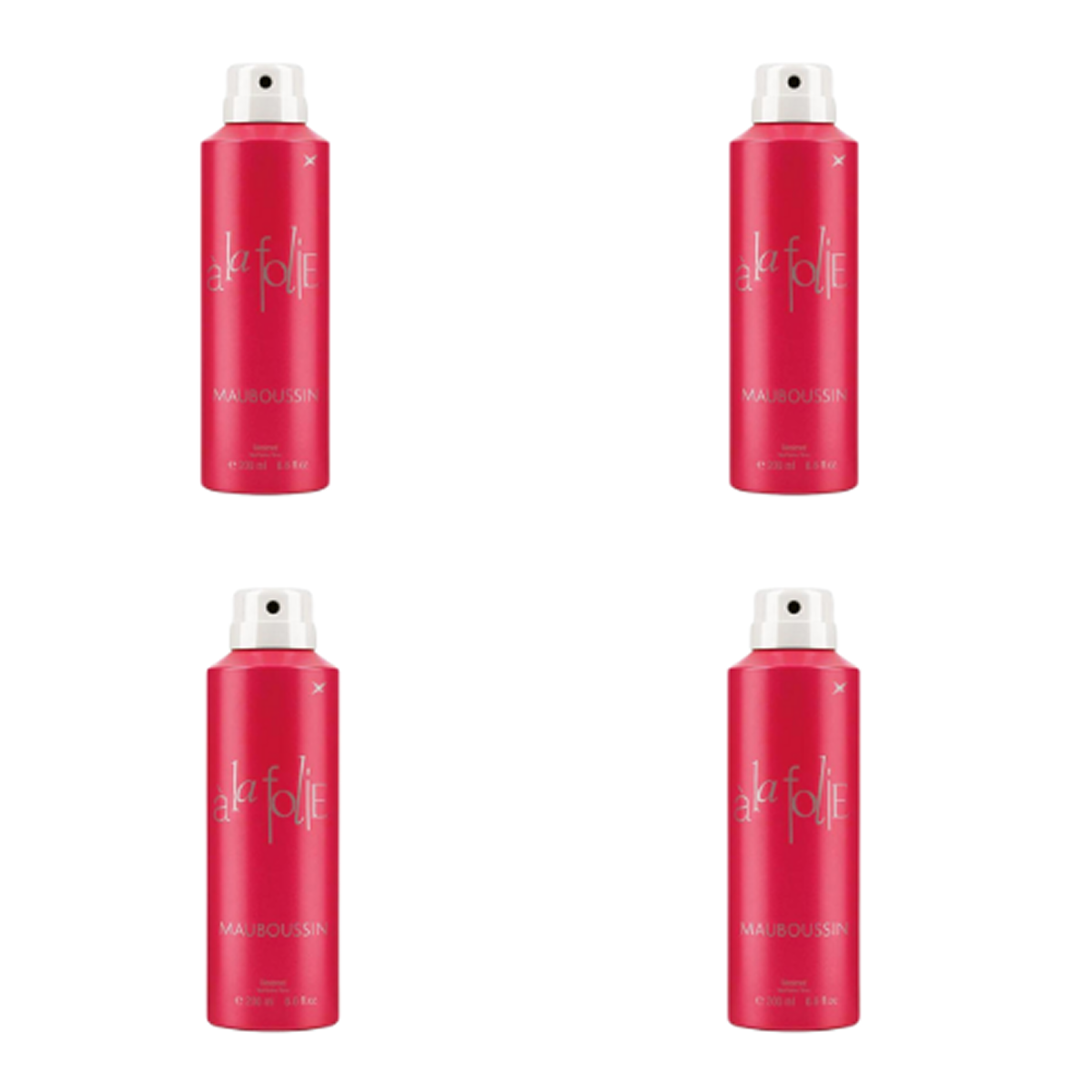 6*200ml Mauboussin - a la Folie - Desodorante para Mujer