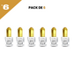 12*5ml el Nabil - Musc Fruity - Parfum Concentrado Sans Alcool
