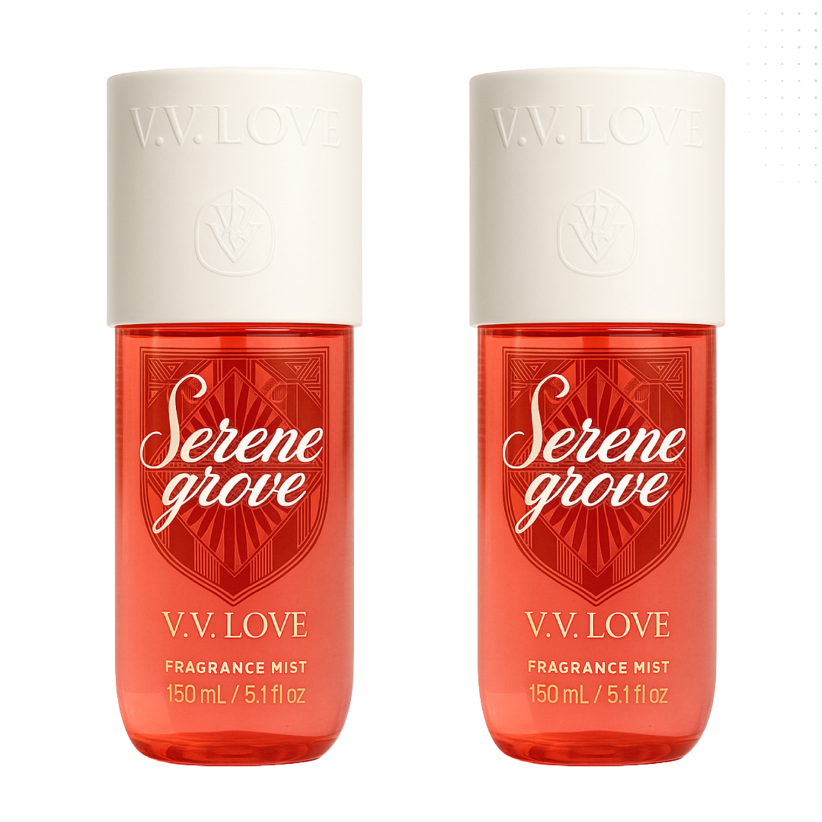 12*150ml Vv Love - Serene Grove - Body Mist para Mujer