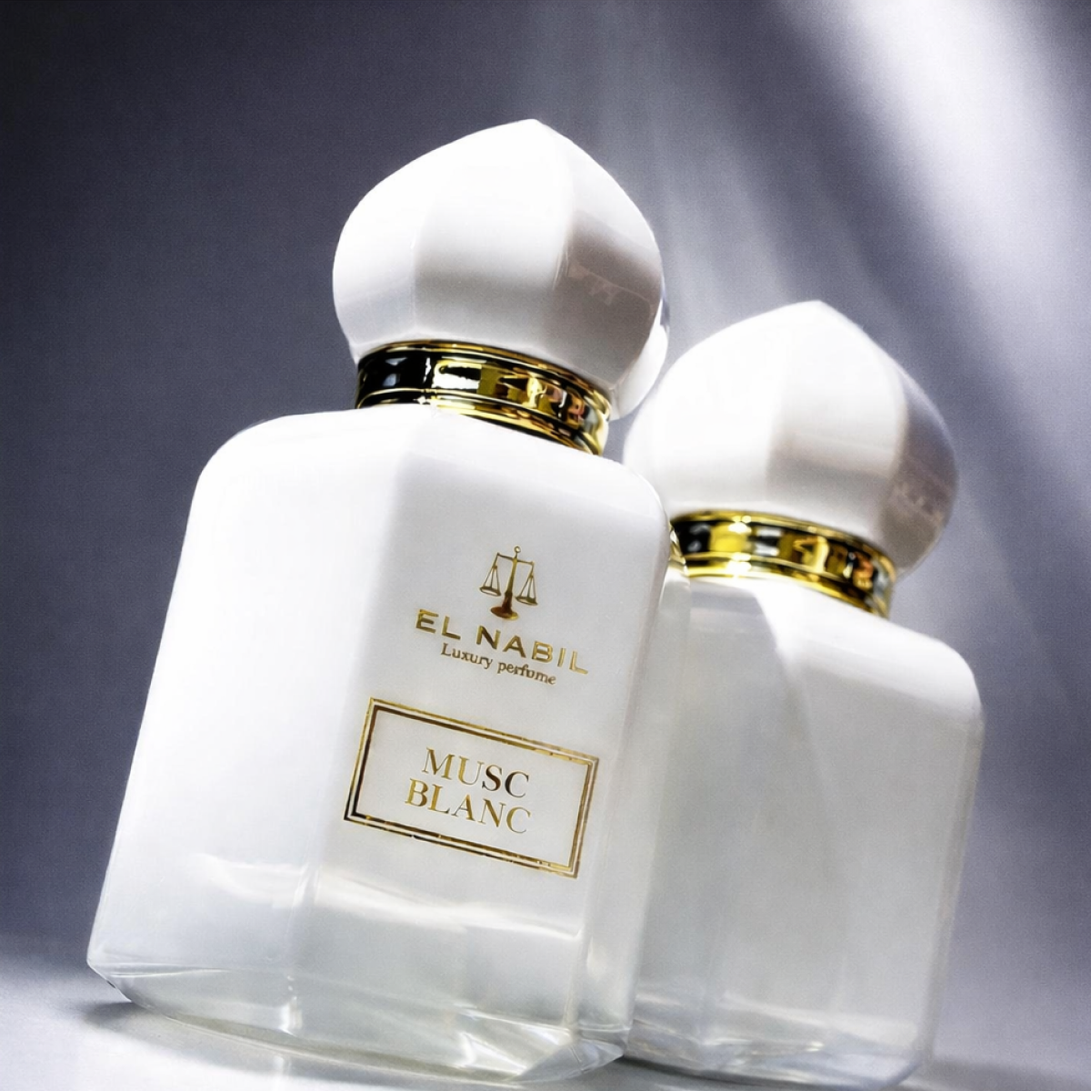 *2 el Nabil - Musc Blanc - Eau de Parfum Unisex