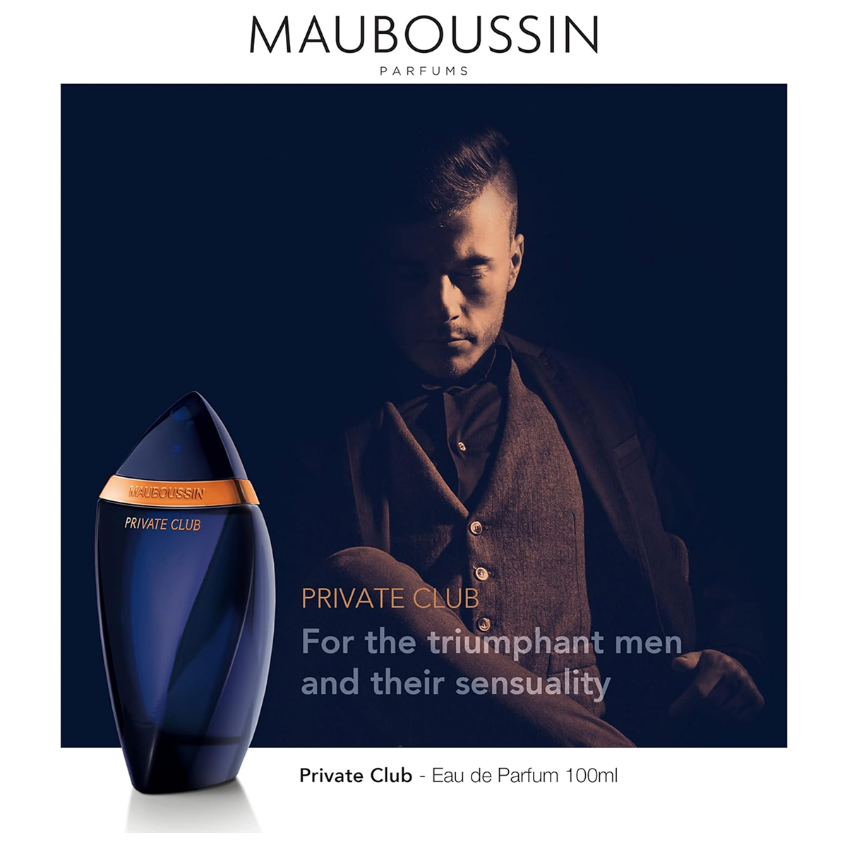 100 ml Mauboussin - Private Club - Eau de Parfum pour homme