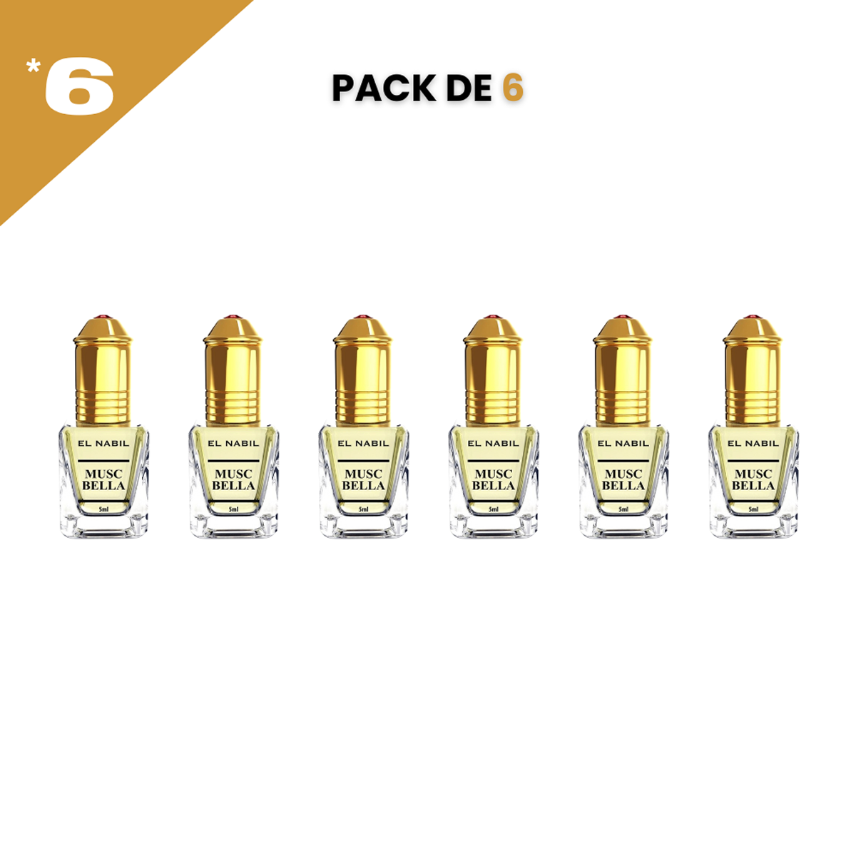 12*5ml el Nabil - Musc Coco - Parfum Concentrado Sans Alcool 12*5ml