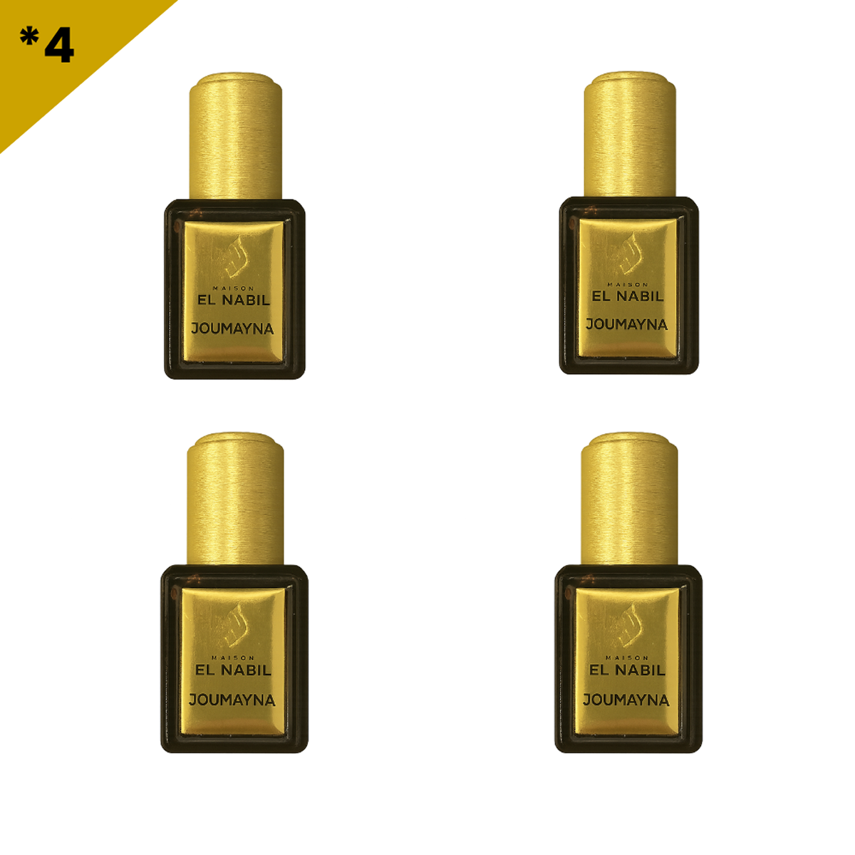 4*5ml el Nabil - Joumayna - Parfum Concentrado Sans Alcool